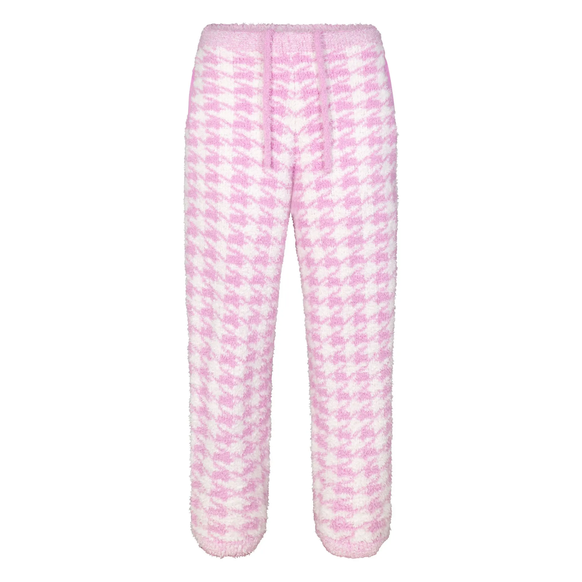 COZY KNIT UNISEX JOGGER | PETAL HOUNDSTOOTH-Skims Discount