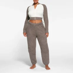 COZY KNIT ZIP UP | GREY CHALK MULTI-Skims Discount