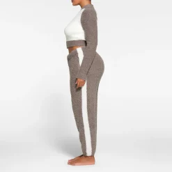 COZY KNIT ZIP UP | GREY CHALK MULTI-Skims Discount