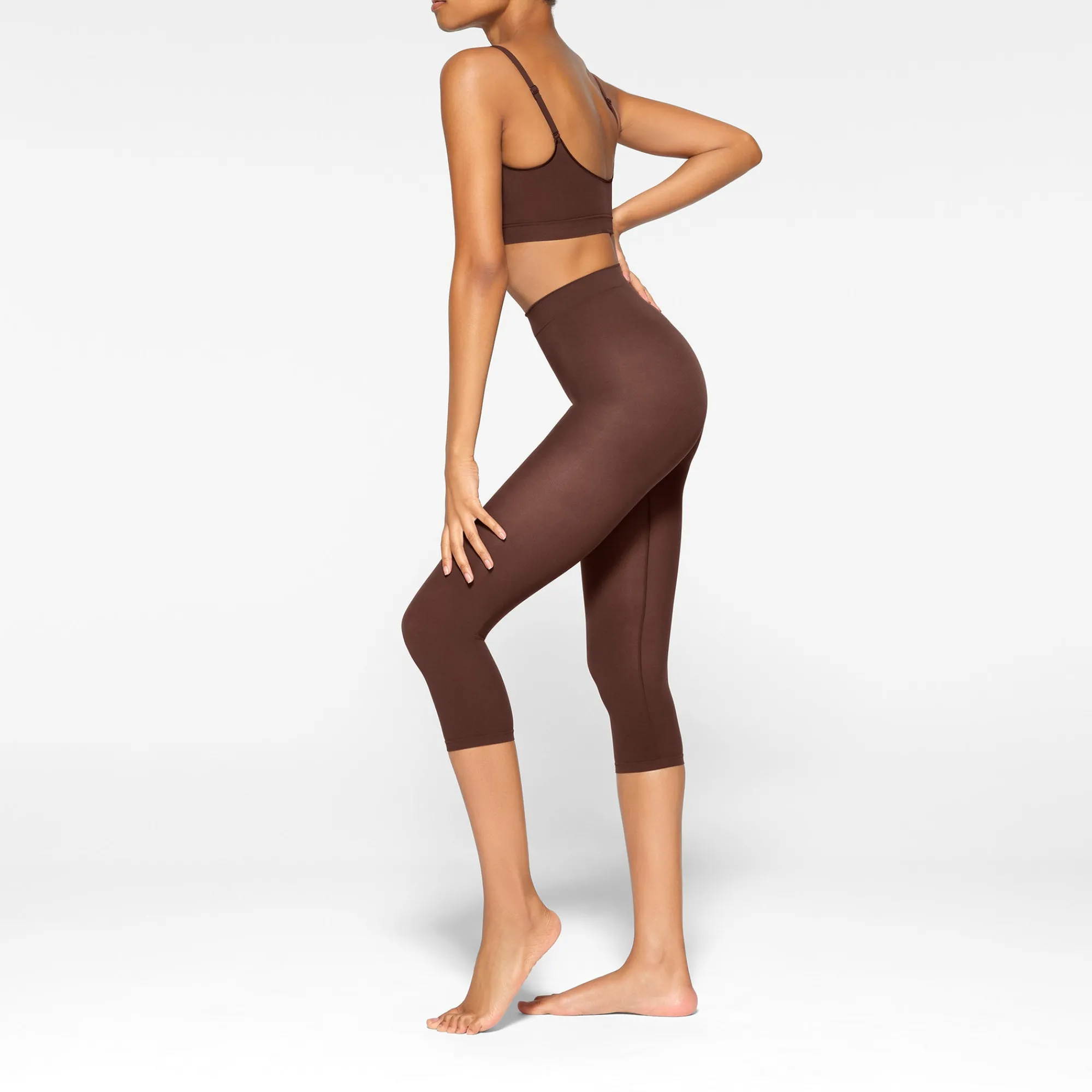 EVERYDAY SCULPT MID WAIST CAPRI |-Skims Fashion