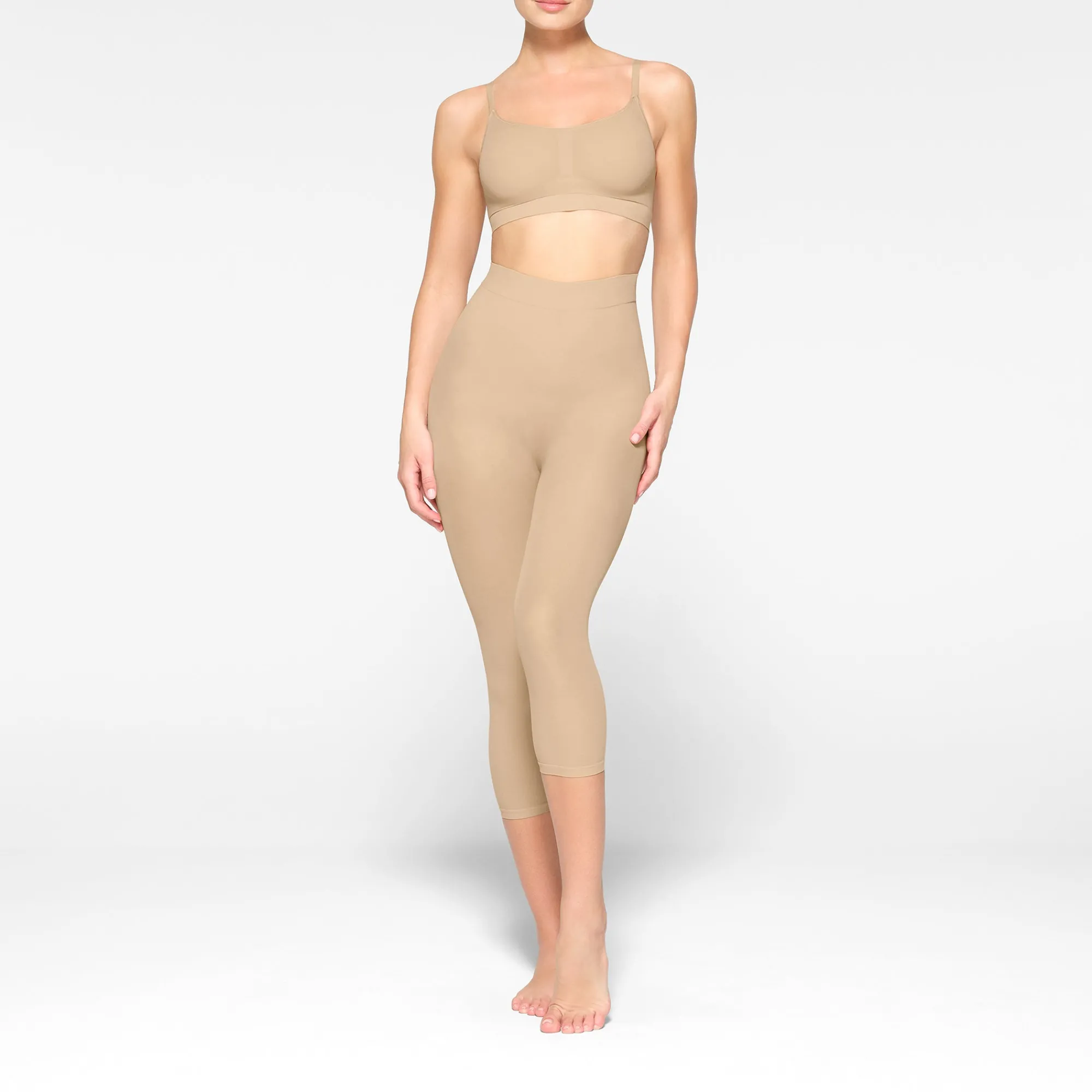 EVERYDAY SCULPT MID WAIST CAPRI |-Skims Fashion