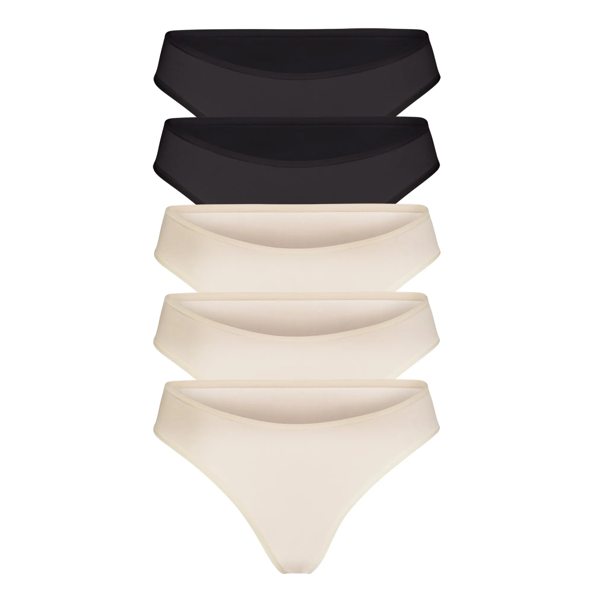 FITS EVERYBODY CHEEKY BRIEF MULTI 5-PACK | SAND MULTI-Skims Outlet
