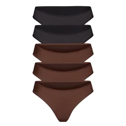 FITS EVERYBODY CHEEKY BRIEF MULTI 5-PACK | COCOA MULTI-Skims Best
