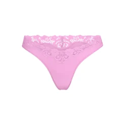 FITS EVERYBODY CORDED LACE DIPPED THONG |-Skims Online
