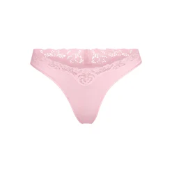 FITS EVERYBODY CORDED LACE DIPPED THONG | CHERRY BLOSSOM-Skims New