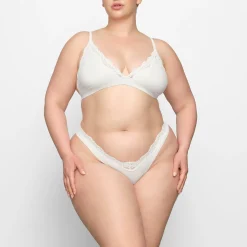 FITS EVERYBODY CORDED LACE TRIANGLE BRALETTE |-Skims Discount