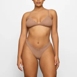 FITS EVERYBODY CORDED LACE TRIANGLE BRALETTE |-Skims Clearance
