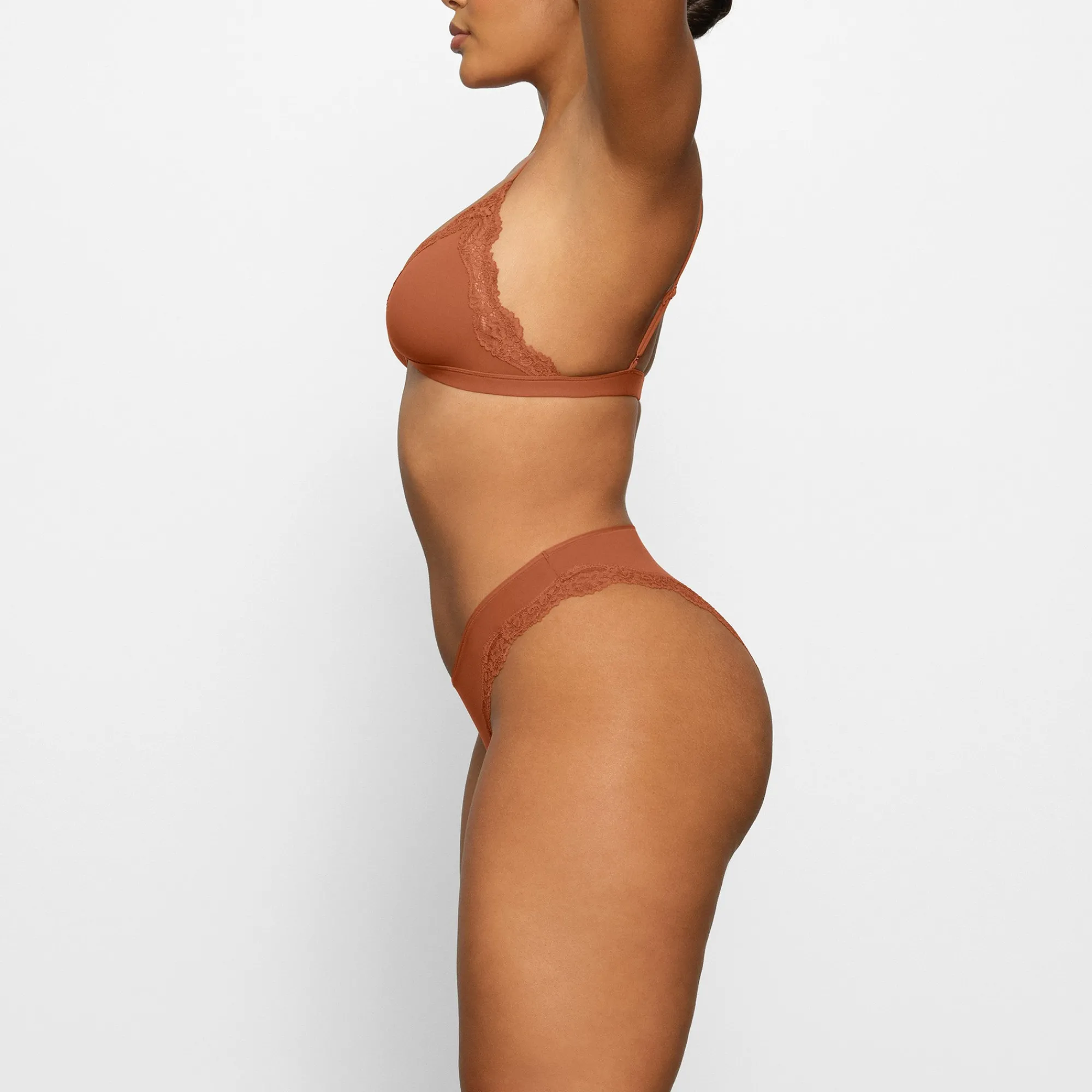 FITS EVERYBODY CORDED LACE TANGA |-Skims Discount