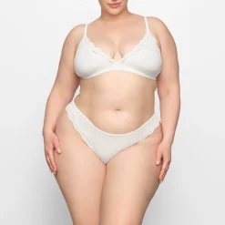 FITS EVERYBODY CORDED LACE TANGA |-Skims Online