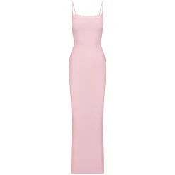 FITS EVERYBODY CORDED LACE LONG SLIP DRESS | CHERRY BLOSSOM-Skims Hot
