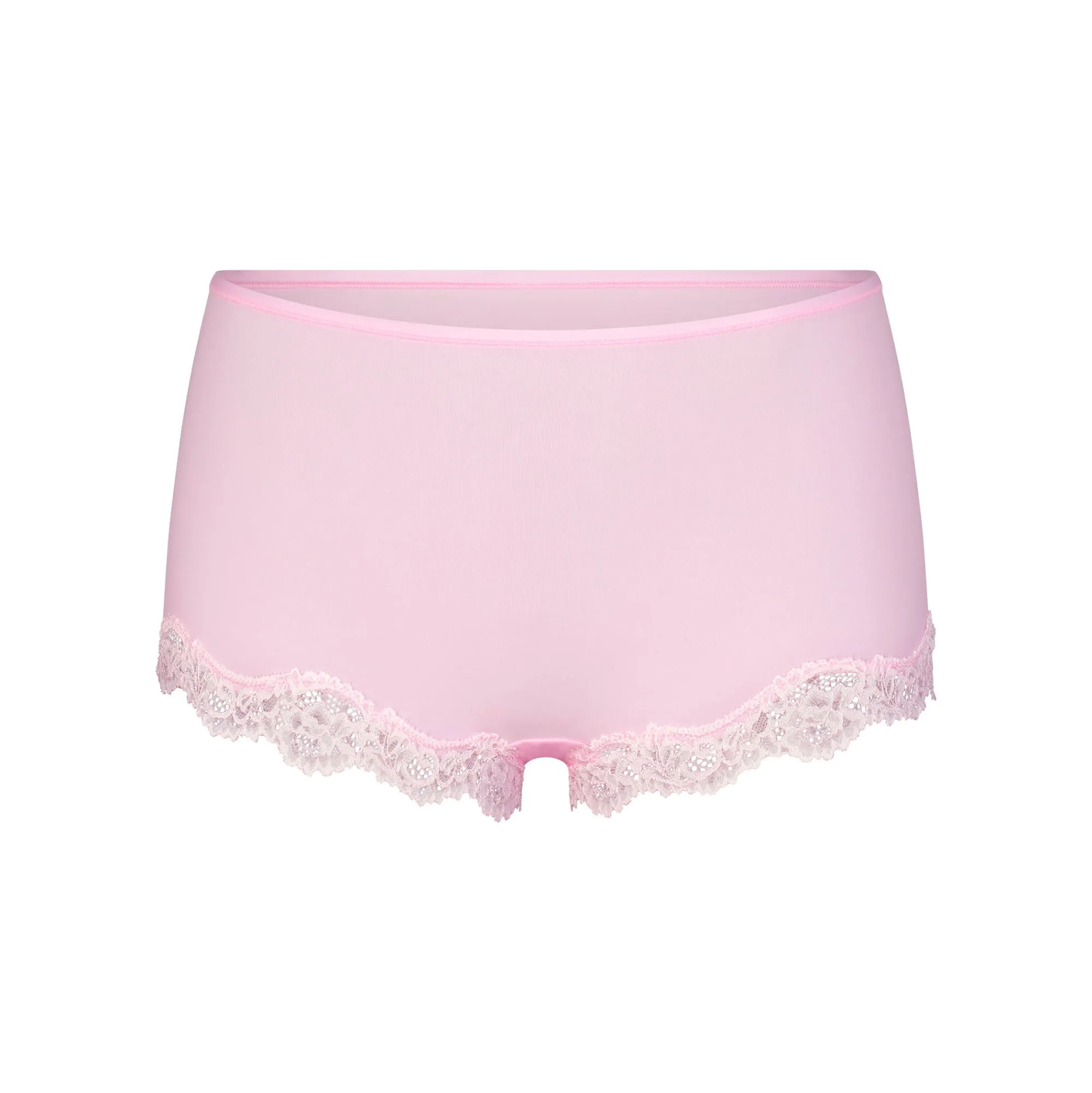 FITS EVERYBODY LACE BOY SHORT | CHERRY BLOSSOM TONAL-Skims Clearance