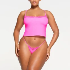 FITS EVERYBODY LACE CAMI | TAFFY TONAL-Skims Discount