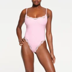 FITS EVERYBODY LACE CAMI BODYSUIT | CHERRY BLOSSOM TONAL-Skims Fashion