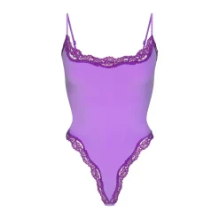 FITS EVERYBODY LACE CAMI BODYSUIT | ULTRA VIOLET TONAL-Skims Best