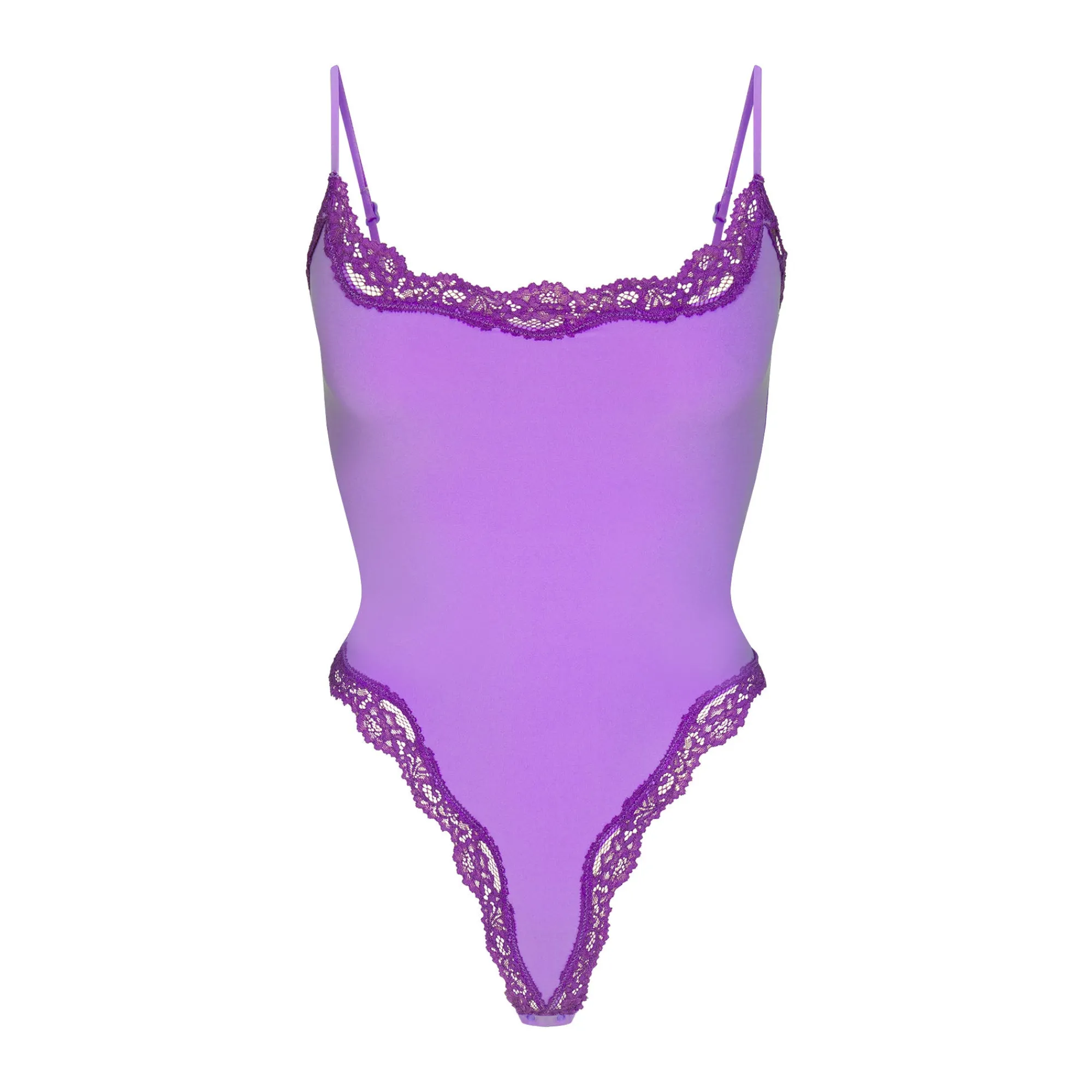 FITS EVERYBODY LACE CAMI BODYSUIT | ULTRA VIOLET TONAL-Skims Best