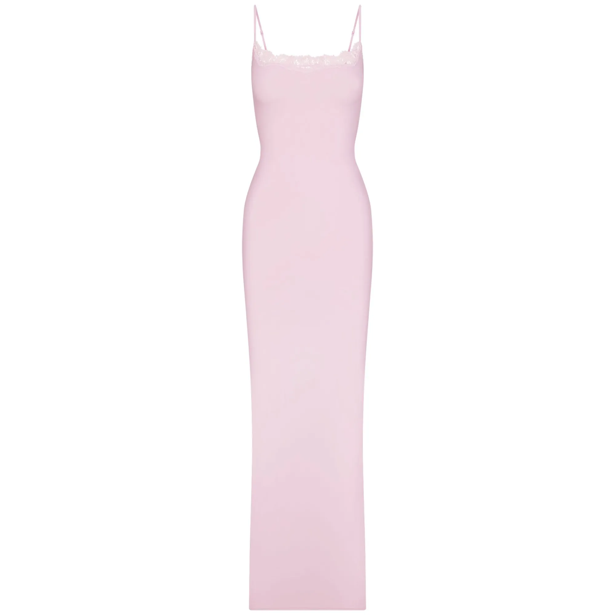 FITS EVERYBODY LACE LONG SLIP DRESS | CHERRY BLOSSOM TONAL-Skims Sale