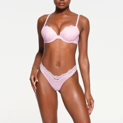 FITS EVERYBODY LACE PUSH-UP BRA | CHERRY BLOSSOM-Skims Clearance