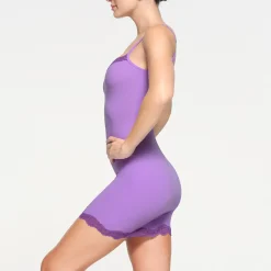 FITS EVERYBODY LACE SLIP DRESS | ULTRA VIOLET TONAL-Skims Outlet
