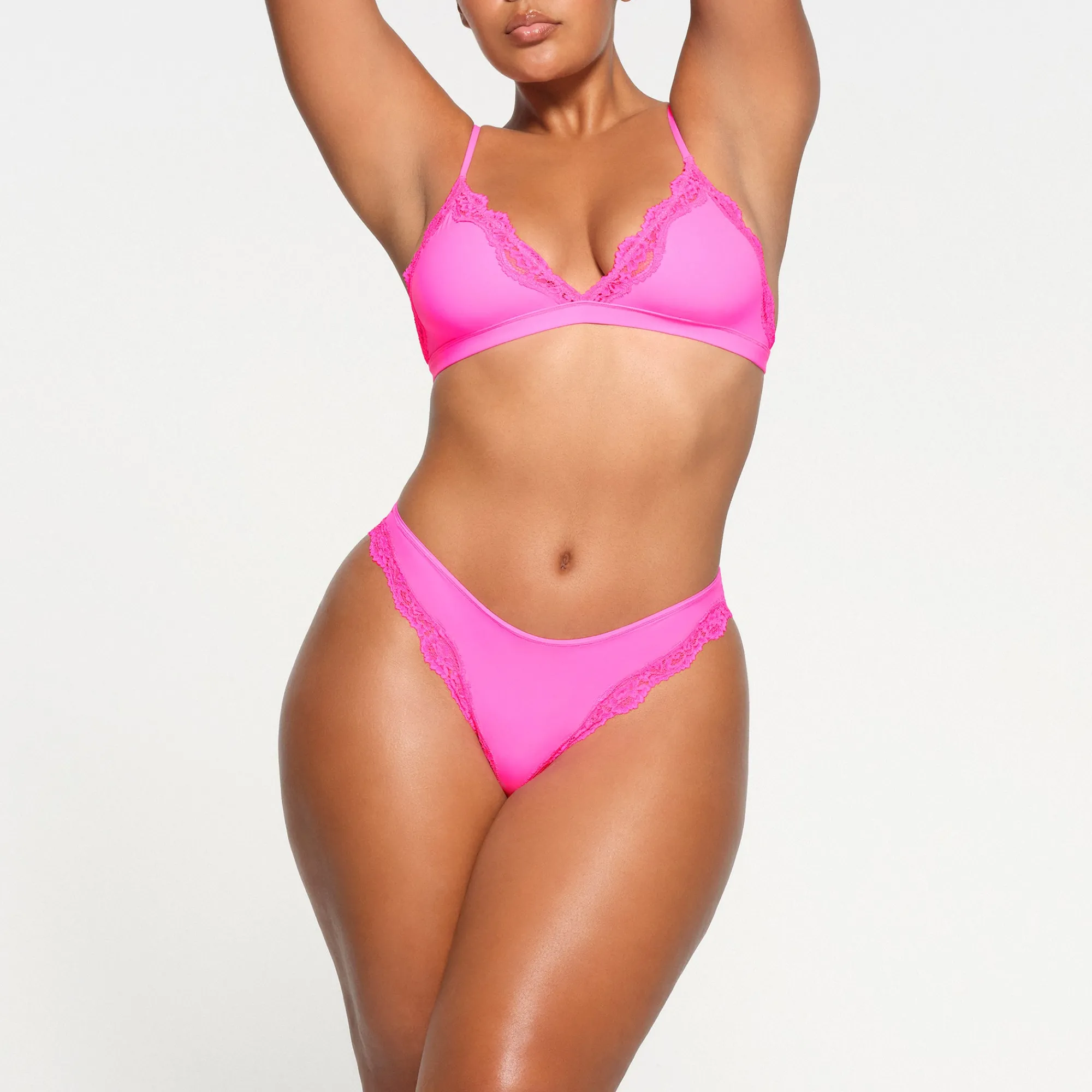 FITS EVERYBODY LACE TANGA | TAFFY TONAL-Skims Sale