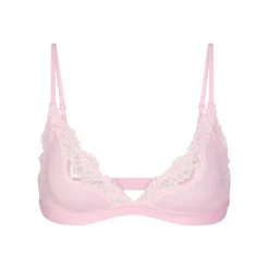 FITS EVERYBODY LACE TRIANGLE BRALETTE | CHERRY BLOSSOM TONAL-Skims Online