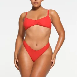 FITS EVERYBODY PICOT TRIM SKIMPY SCOOP BRALETTE |-Skims Outlet