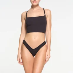 FITS EVERYBODY PICOT TRIM CROPPED CAMI |-Skims Outlet