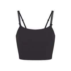 FITS EVERYBODY PICOT TRIM CROPPED CAMI |-Skims Outlet