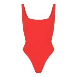 FITS EVERYBODY PICOT TRIM SQUARE NECK BODYSUIT |-Skims Fashion