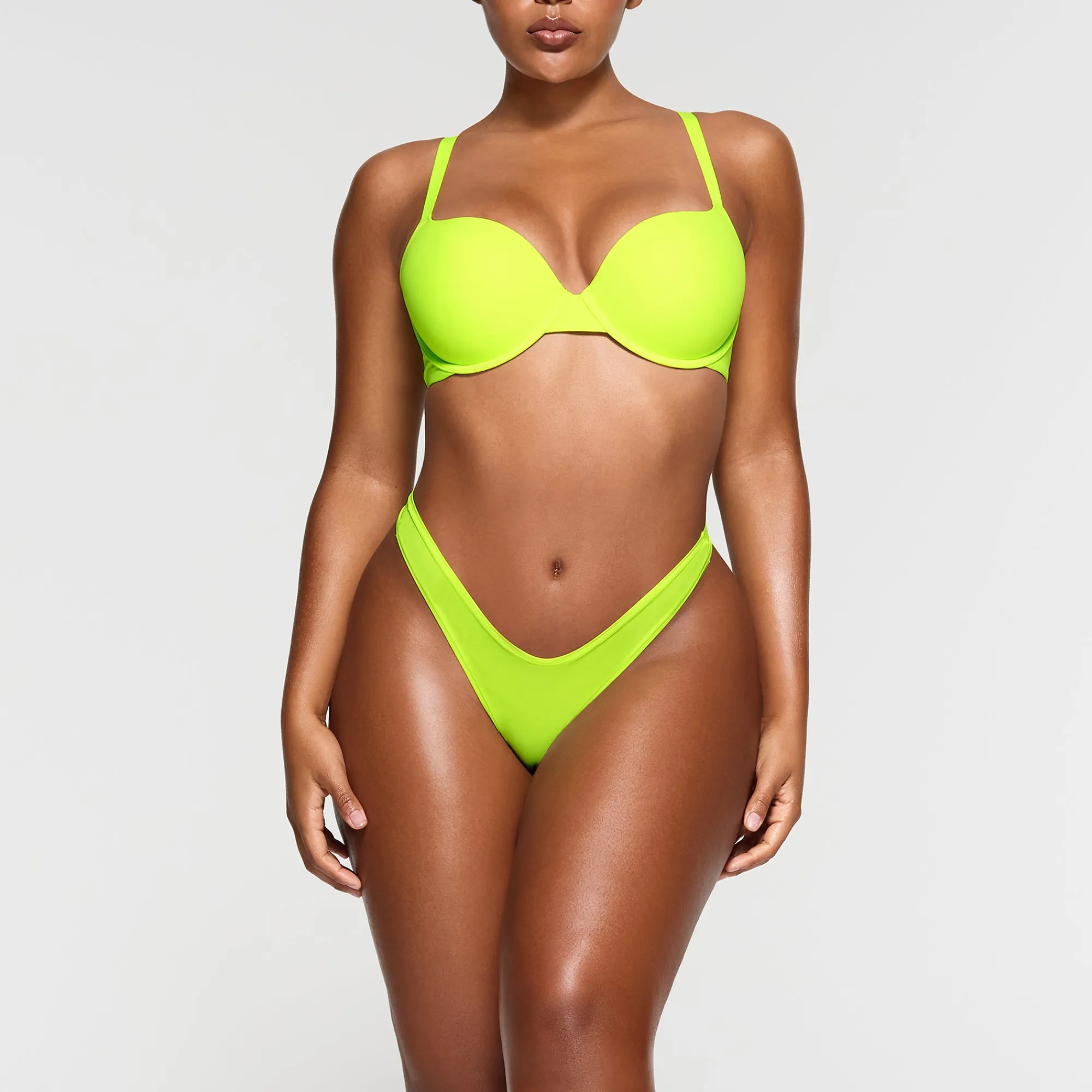 FITS EVERYBODY PUSH-UP BRA | GREEN-Skims Fashion