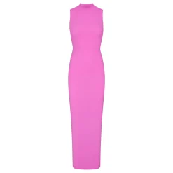 FITS EVERYBODY SLEEVELESS MOCK NECK DRESS | NEON ORCHID-Skims Sale