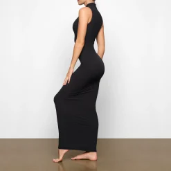 FITS EVERYBODY SLEEVELESS MOCK NECK DRESS |-Skims Clearance