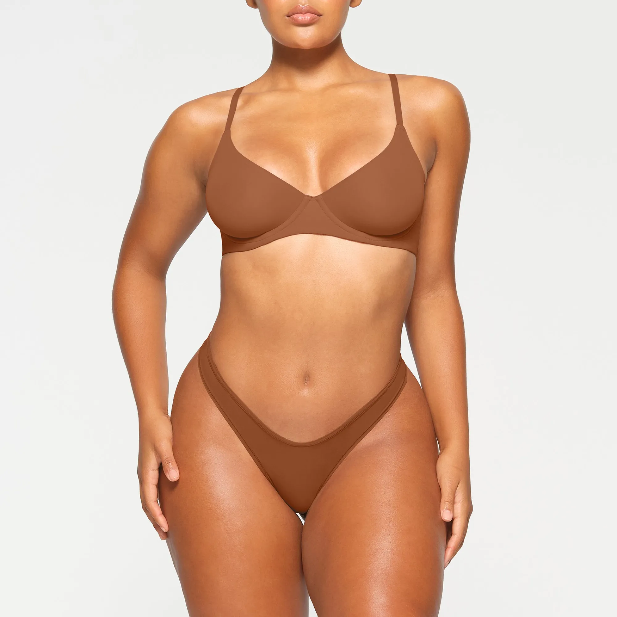 FITS EVERYBODY UNLINED DEMI BRA |-Skims Fashion