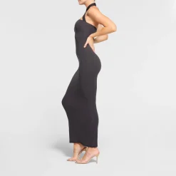FITS EVERYBODY WRAP LONG SLIP DRESS |-Skims Outlet