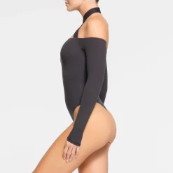 FITS EVERYBODY WRAP LONG SLEEVE BODYSUIT |-Skims New