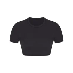 FITS EVERYBODY WRAP SUPER CROPPED T-SHIRT |-Skims Hot