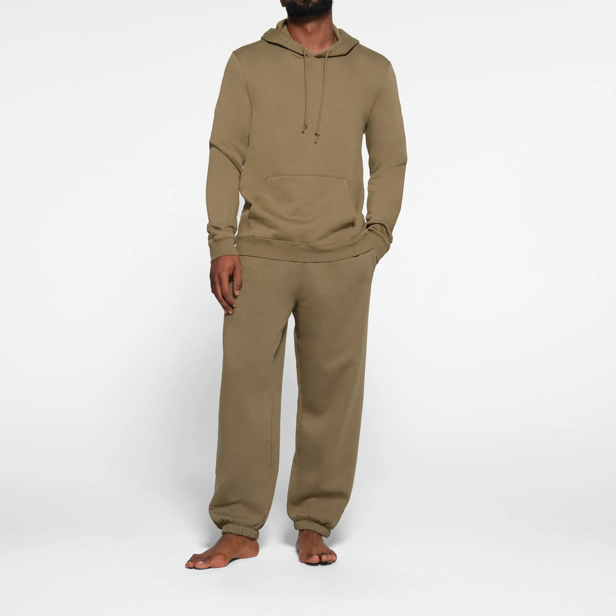 FLEECE LOUNGE MENS HOODIE |-Skims Outlet
