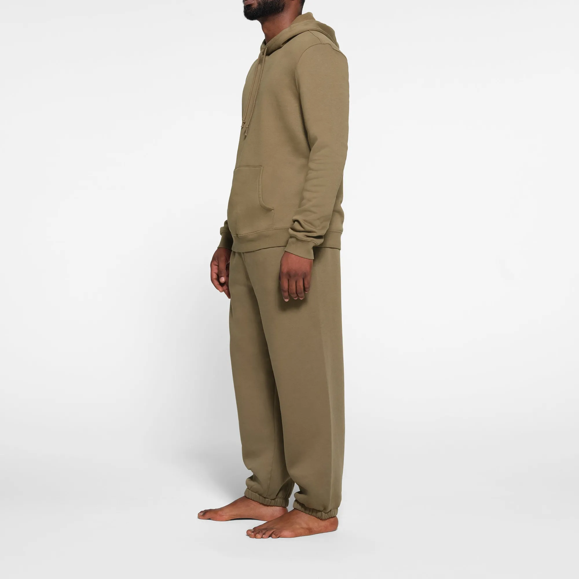 FLEECE LOUNGE MENS HOODIE |-Skims Outlet