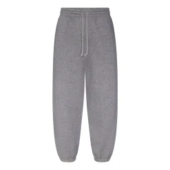 FLEECE LOUNGE MENS OVERSIZED JOGGER | DARK HEATHER GREY-Skims New
