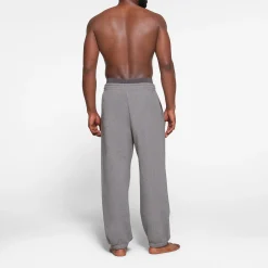FLEECE LOUNGE MENS OVERSIZED JOGGER | DARK HEATHER GREY-Skims New