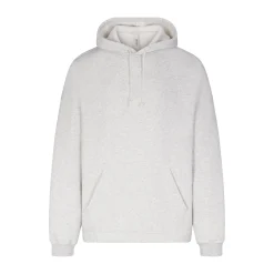 FLEECE LOUNGE MENS OVERSIZED HOODIE | LIGHT HEATHER GREY-Skims New