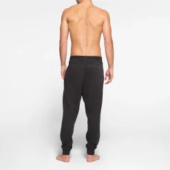 FLEECE LOUNGE MENS TAPERED JOGGER | WASHED ONYX-Skims New