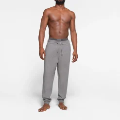 FLEECE LOUNGE MENS TAPERED JOGGER | DARK HEATHER GREY-Skims Best