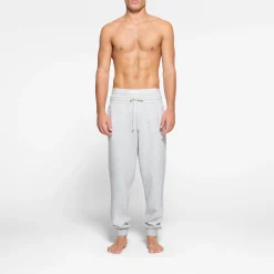 FLEECE LOUNGE MENS TAPERED JOGGER | LIGHT HEATHER GREY-Skims Outlet