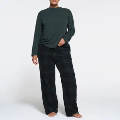 FLEECE SLEEP UNISEX DRAWSTRING PANT | CYPRESS PLAID-Skims Best