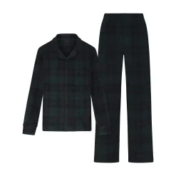 FLEECE SLEEP UNISEX SLEEP SET | CYPRESS PLAID-Skims Clearance