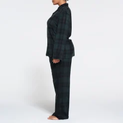 FLEECE SLEEP UNISEX SLEEP SET | CYPRESS PLAID-Skims Clearance