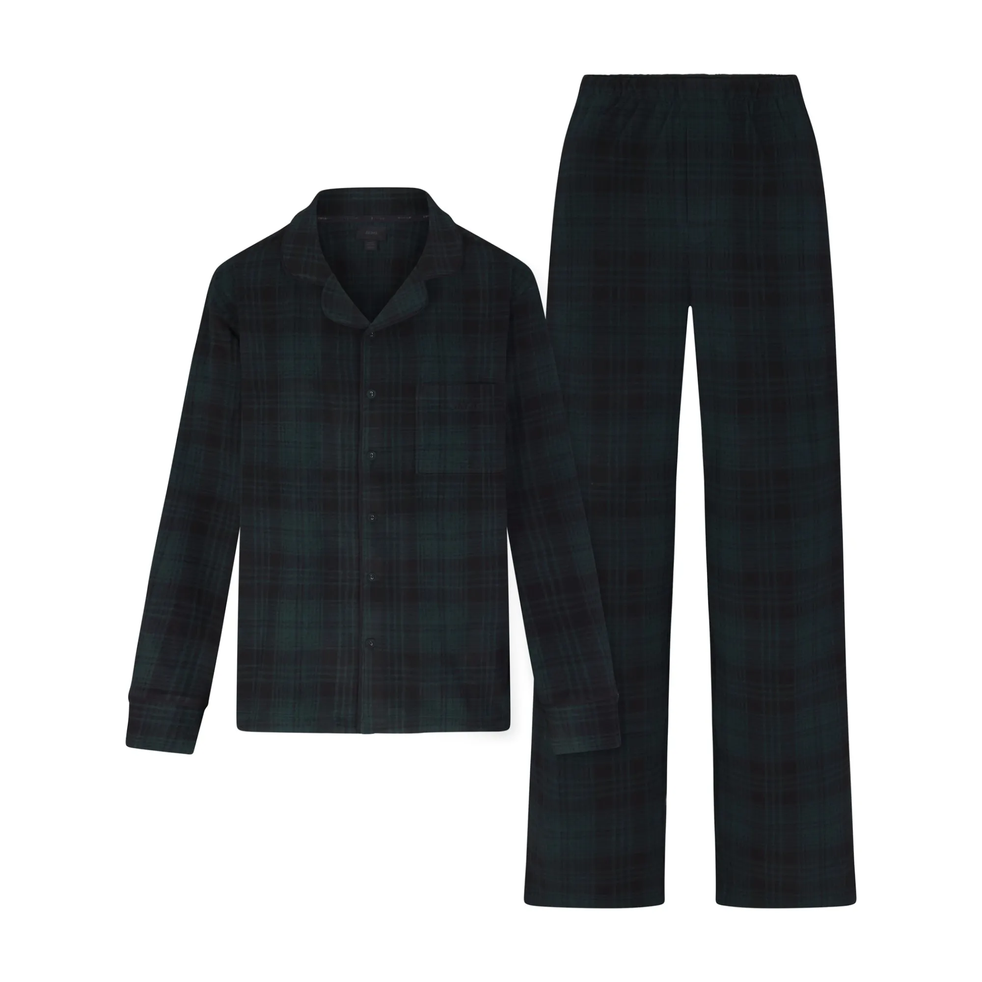 FLEECE SLEEP UNISEX SLEEP SET | CYPRESS PLAID-Skims Clearance