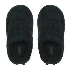 FLEECE SLEEP UNISEX SLIPPER | CYPRESS PLAID-Skims New
