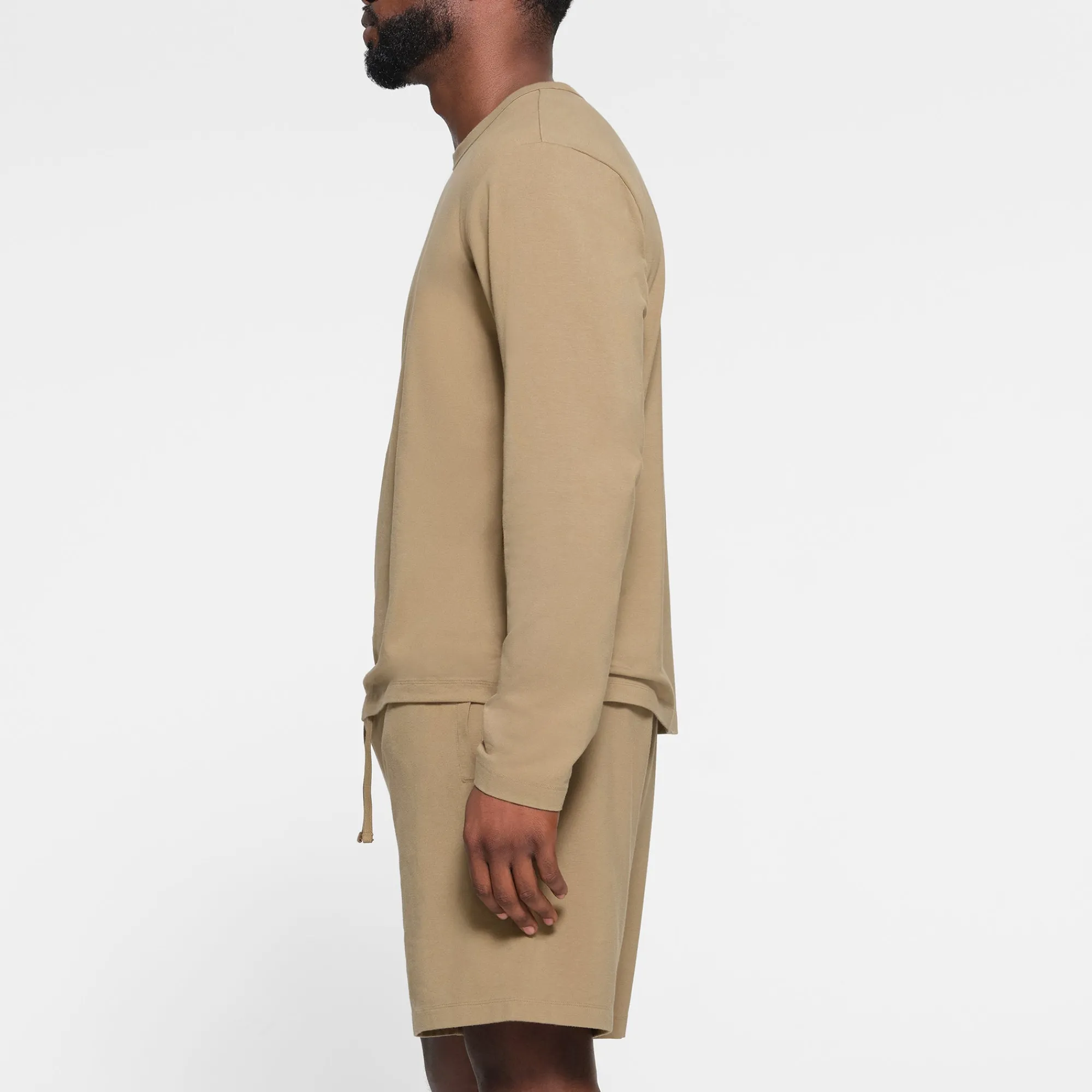 JERSEY LOUNGE MENS RELAXED LONG SLEEVE T-SHIRT |-Skims New