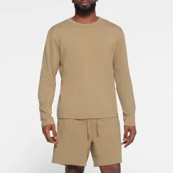 JERSEY LOUNGE MENS RELAXED LONG SLEEVE T-SHIRT |-Skims New
